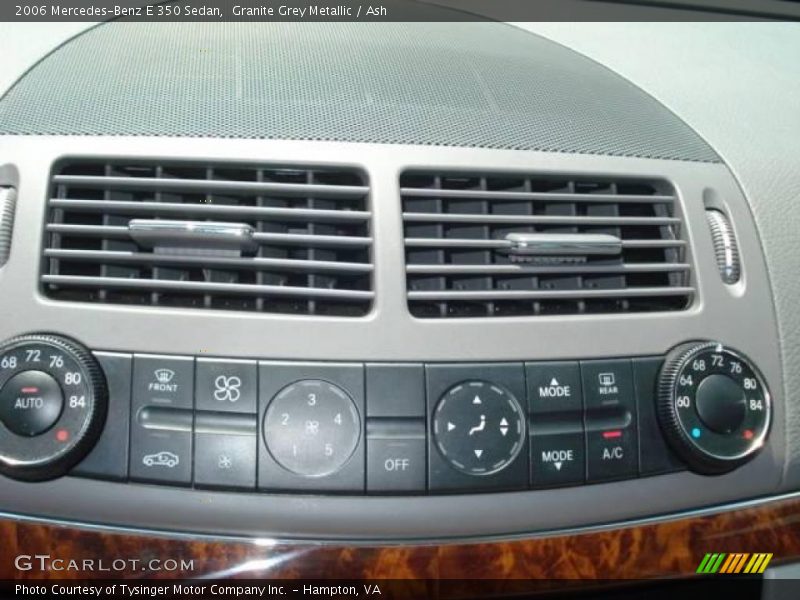 Granite Grey Metallic / Ash 2006 Mercedes-Benz E 350 Sedan