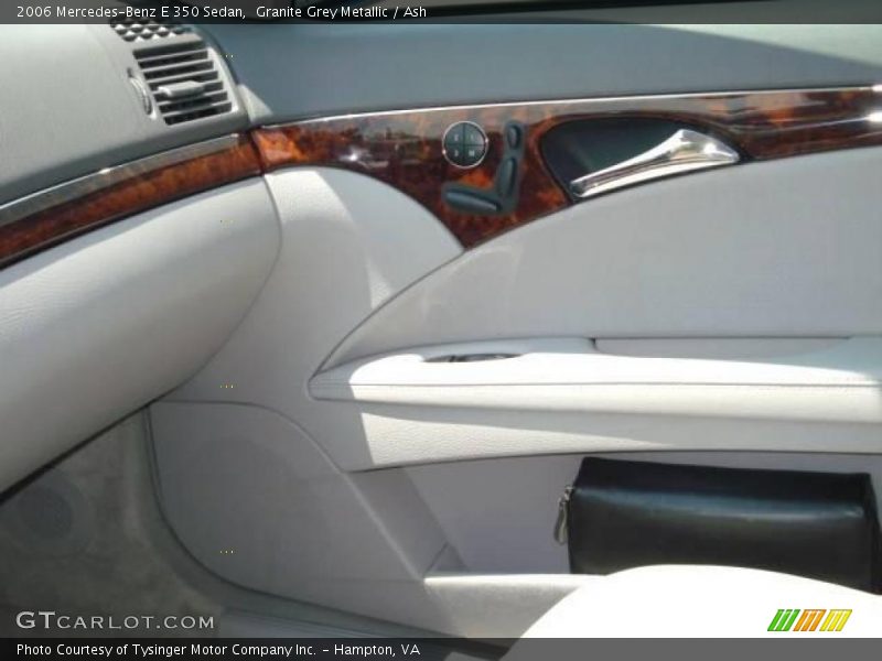 Granite Grey Metallic / Ash 2006 Mercedes-Benz E 350 Sedan