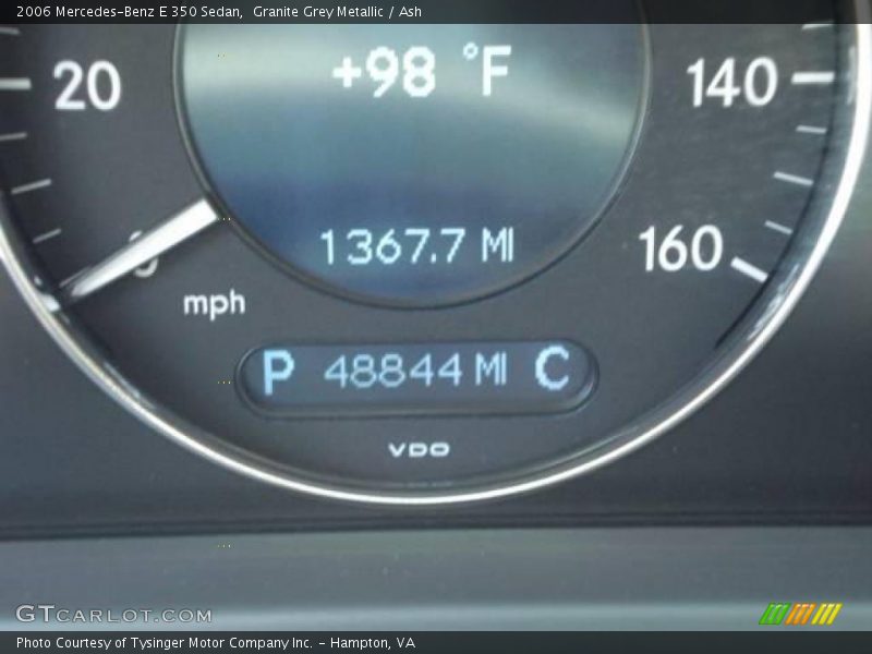 Granite Grey Metallic / Ash 2006 Mercedes-Benz E 350 Sedan