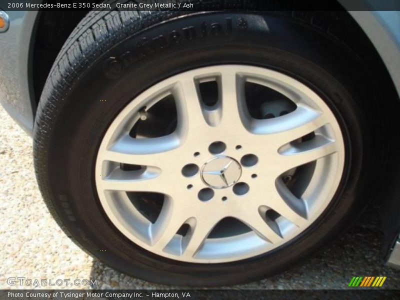 Granite Grey Metallic / Ash 2006 Mercedes-Benz E 350 Sedan