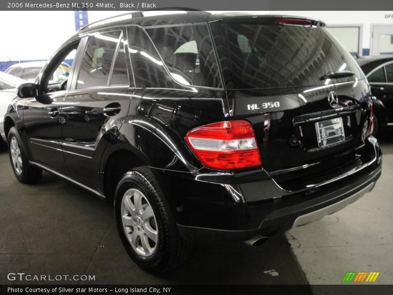 Black / Black 2006 Mercedes-Benz ML 350 4Matic