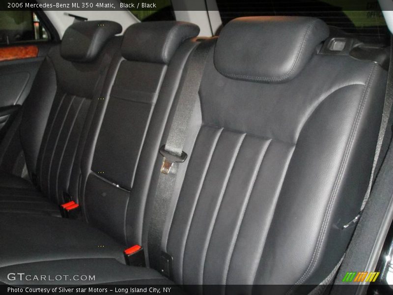 Black / Black 2006 Mercedes-Benz ML 350 4Matic