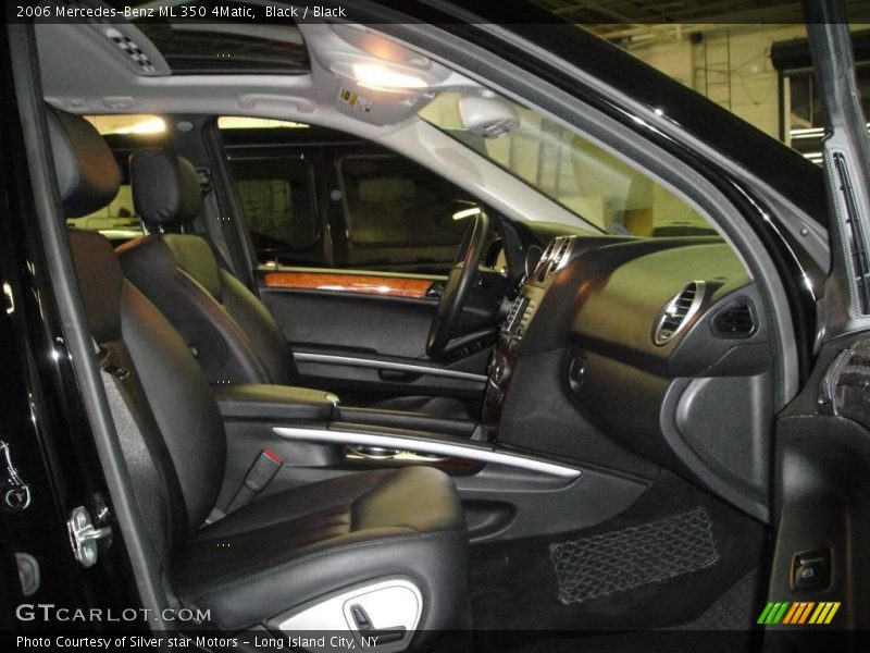 Black / Black 2006 Mercedes-Benz ML 350 4Matic