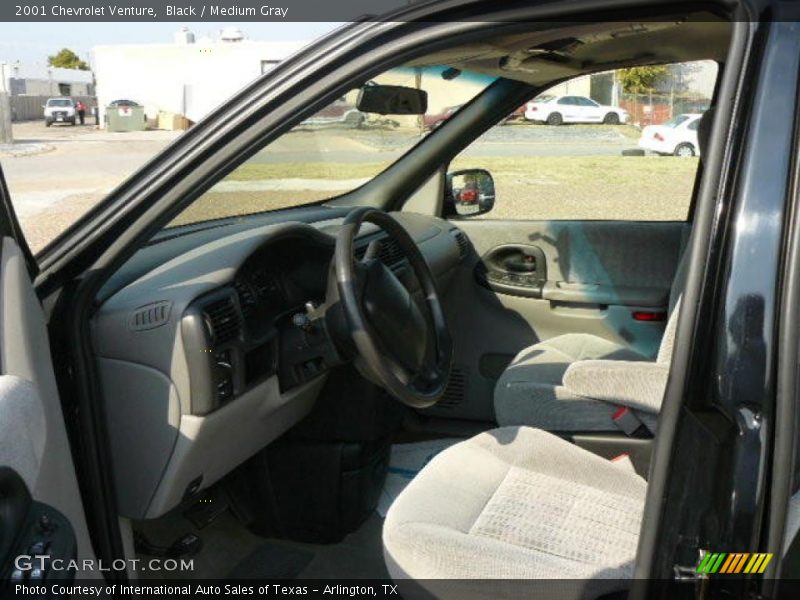 Black / Medium Gray 2001 Chevrolet Venture