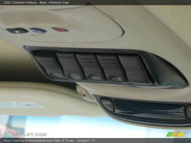 Black / Medium Gray 2001 Chevrolet Venture