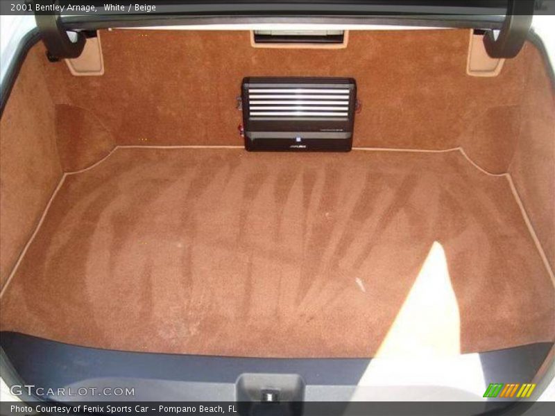 White / Beige 2001 Bentley Arnage