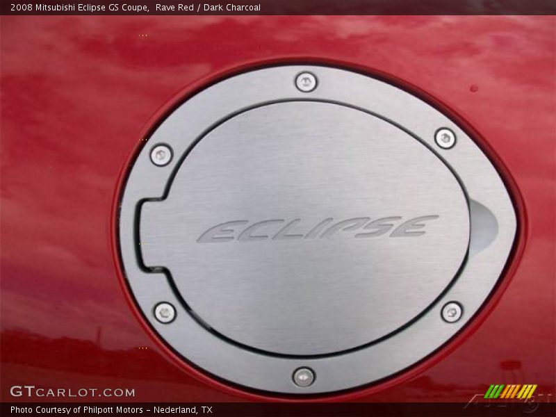 Rave Red / Dark Charcoal 2008 Mitsubishi Eclipse GS Coupe