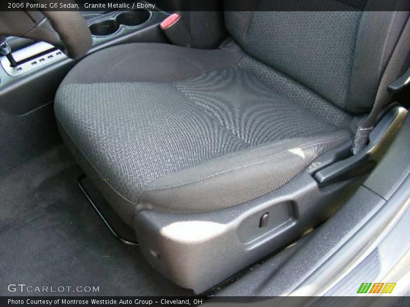 Granite Metallic / Ebony 2006 Pontiac G6 Sedan