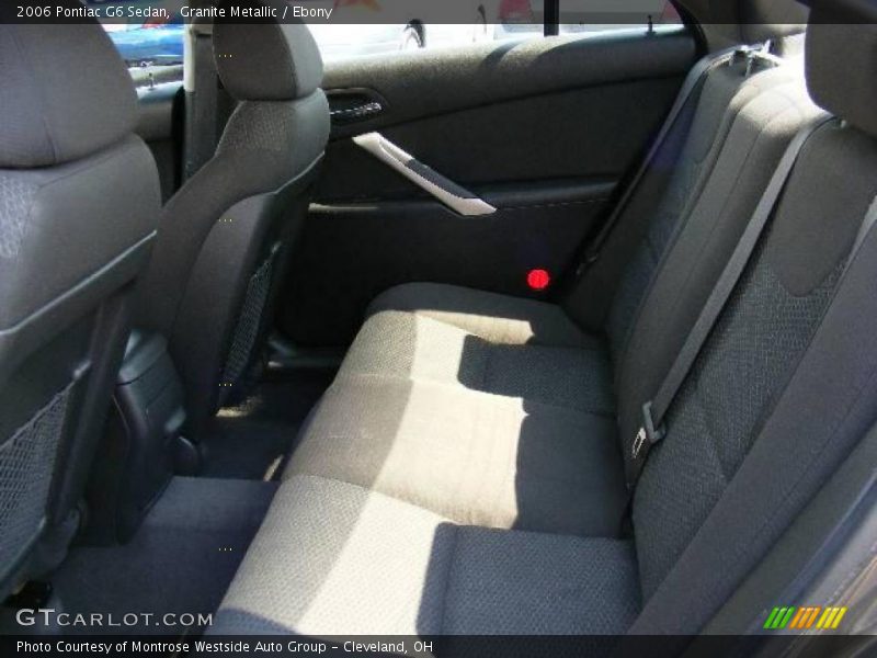 Granite Metallic / Ebony 2006 Pontiac G6 Sedan