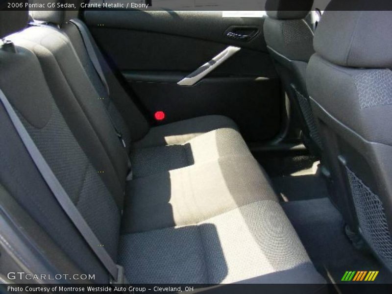 Granite Metallic / Ebony 2006 Pontiac G6 Sedan