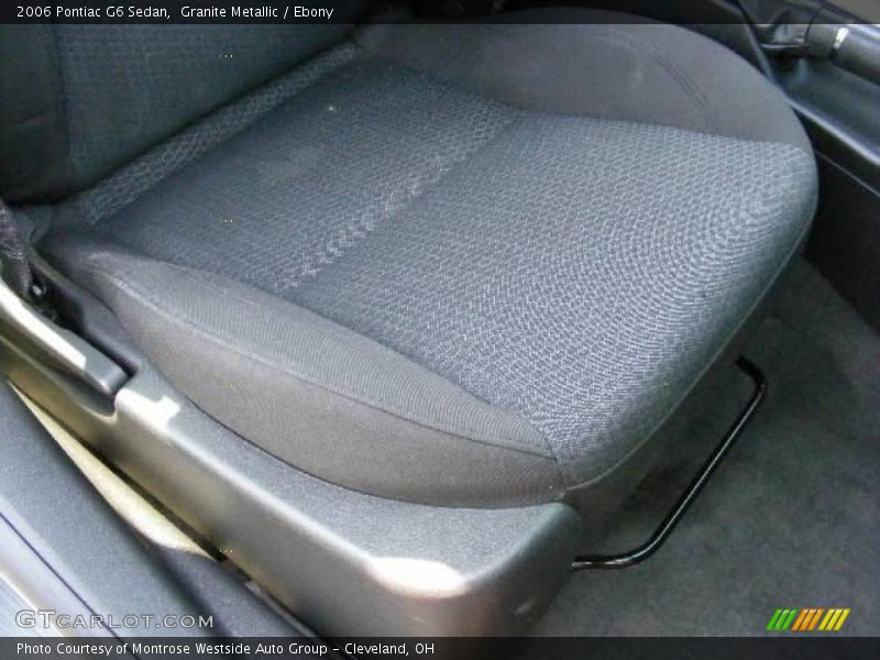 Granite Metallic / Ebony 2006 Pontiac G6 Sedan