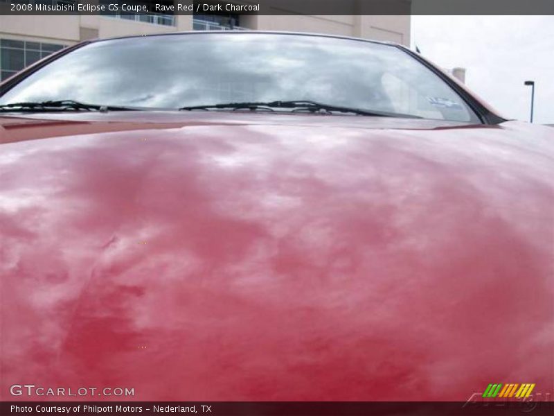 Rave Red / Dark Charcoal 2008 Mitsubishi Eclipse GS Coupe