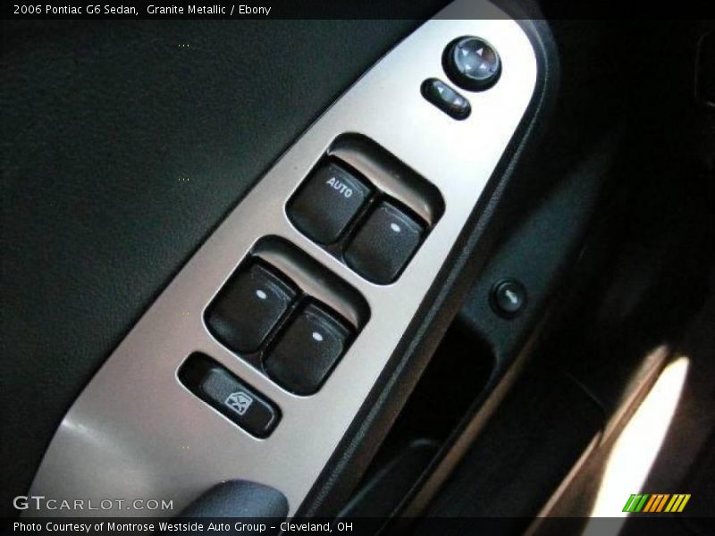 Granite Metallic / Ebony 2006 Pontiac G6 Sedan
