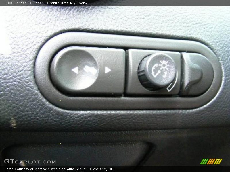 Granite Metallic / Ebony 2006 Pontiac G6 Sedan