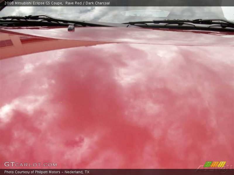 Rave Red / Dark Charcoal 2008 Mitsubishi Eclipse GS Coupe