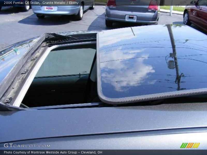 Granite Metallic / Ebony 2006 Pontiac G6 Sedan