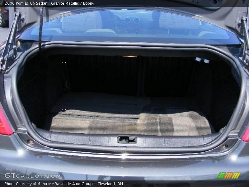 Granite Metallic / Ebony 2006 Pontiac G6 Sedan