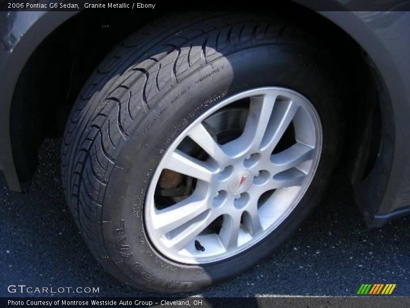 Granite Metallic / Ebony 2006 Pontiac G6 Sedan