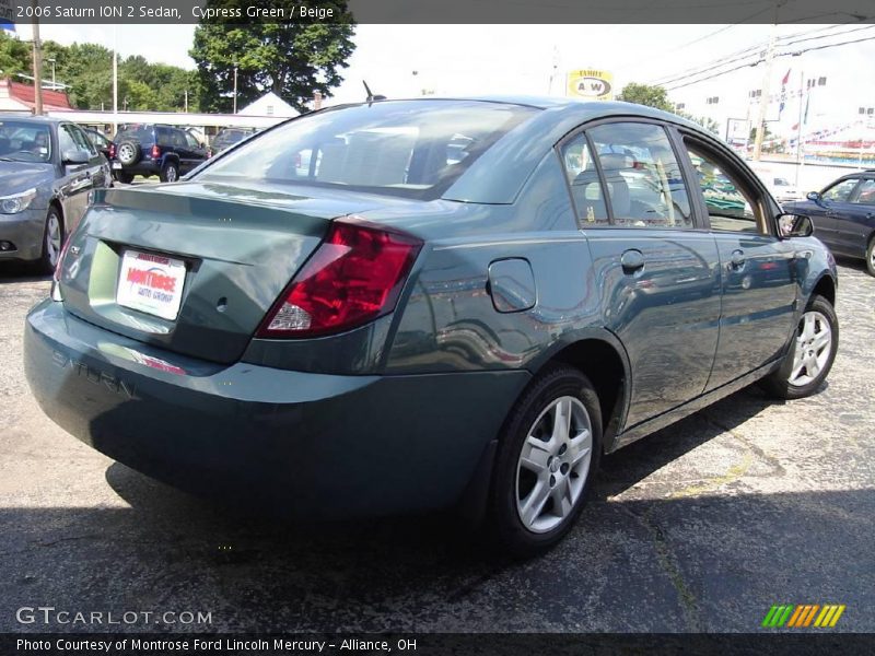 Cypress Green / Beige 2006 Saturn ION 2 Sedan