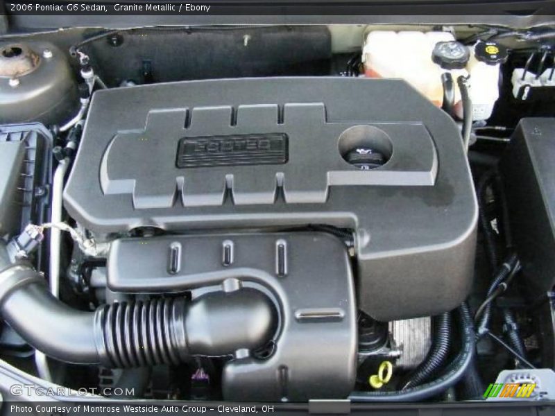 Granite Metallic / Ebony 2006 Pontiac G6 Sedan