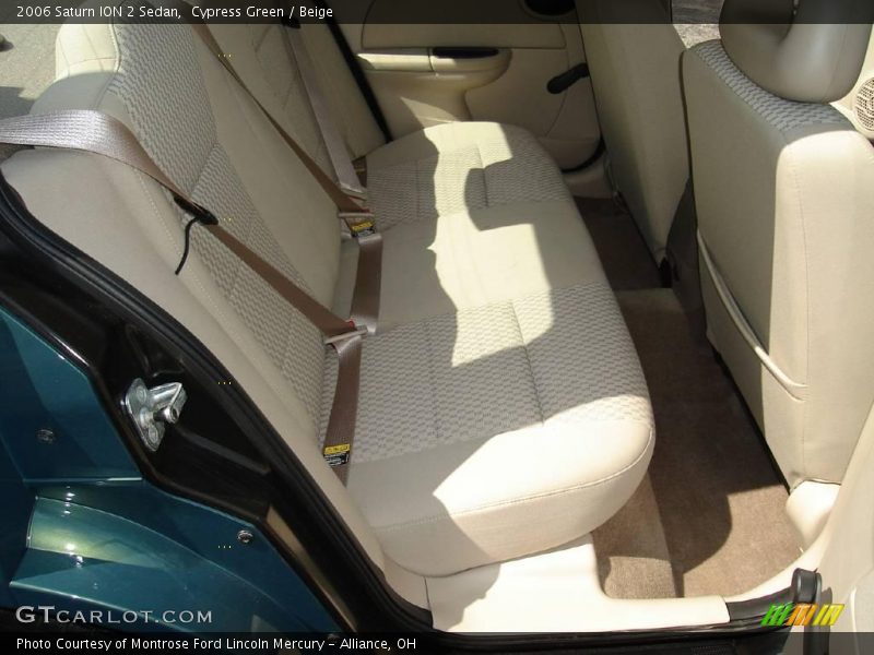 Cypress Green / Beige 2006 Saturn ION 2 Sedan