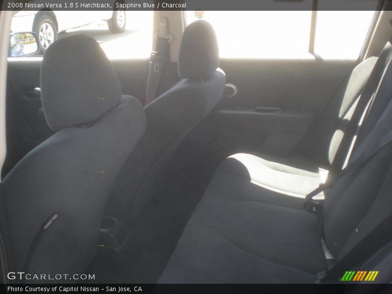 Sapphire Blue / Charcoal 2008 Nissan Versa 1.8 S Hatchback