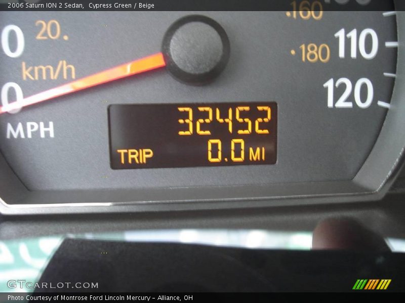 Cypress Green / Beige 2006 Saturn ION 2 Sedan