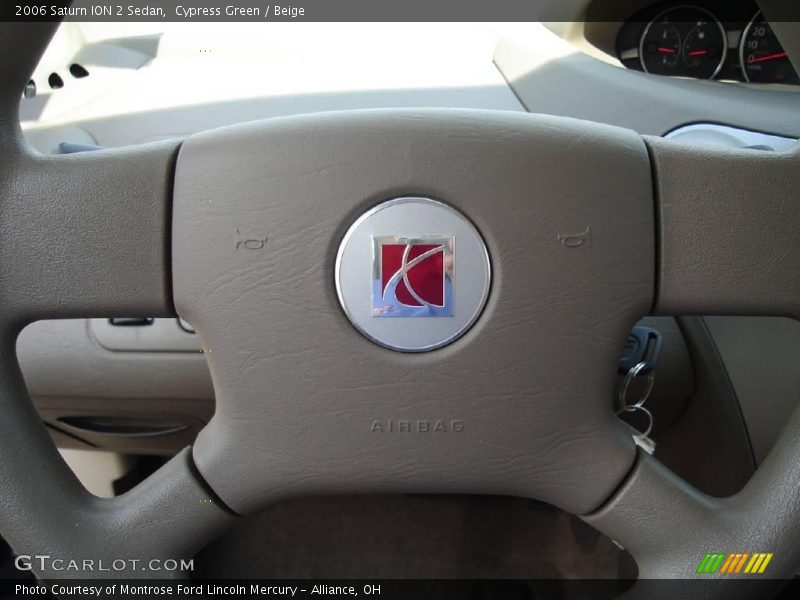 Cypress Green / Beige 2006 Saturn ION 2 Sedan