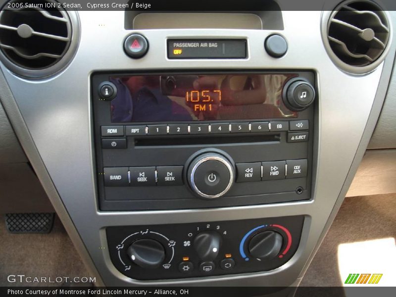 Cypress Green / Beige 2006 Saturn ION 2 Sedan