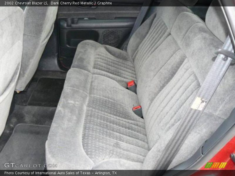 Dark Cherry Red Metallic / Graphite 2002 Chevrolet Blazer LS