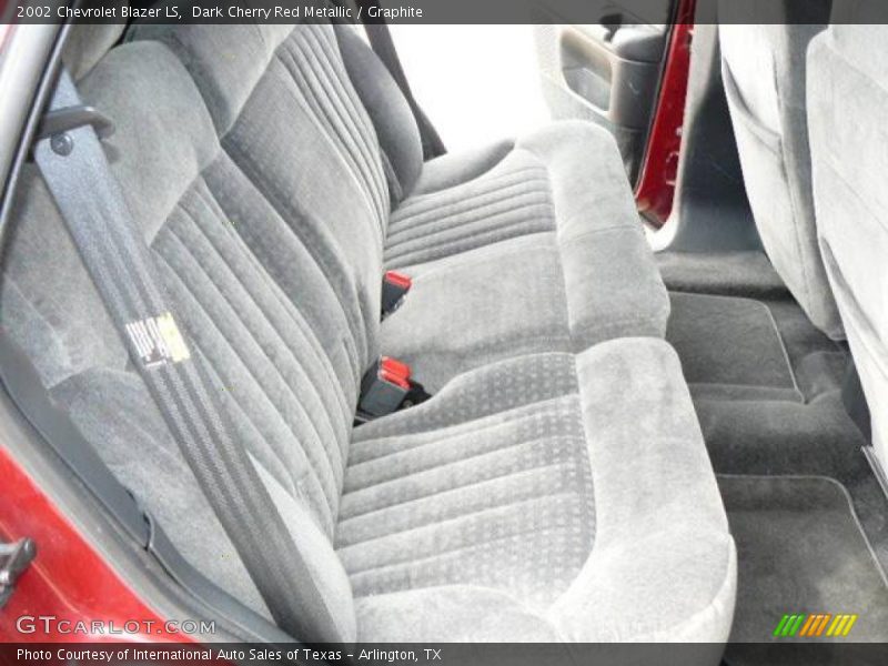 Dark Cherry Red Metallic / Graphite 2002 Chevrolet Blazer LS