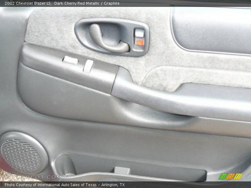 Dark Cherry Red Metallic / Graphite 2002 Chevrolet Blazer LS