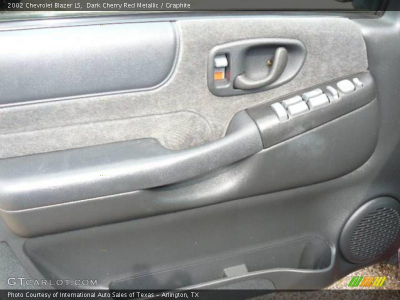 Dark Cherry Red Metallic / Graphite 2002 Chevrolet Blazer LS