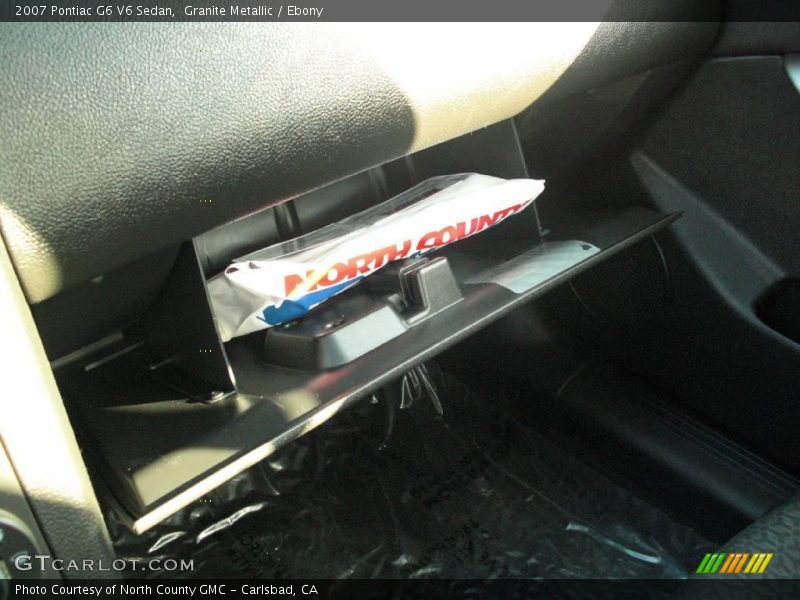Granite Metallic / Ebony 2007 Pontiac G6 V6 Sedan