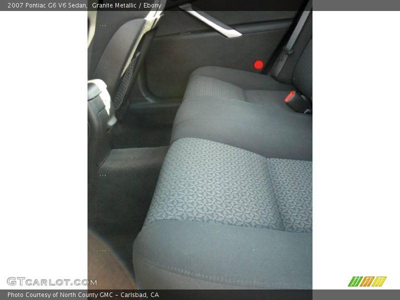 Granite Metallic / Ebony 2007 Pontiac G6 V6 Sedan