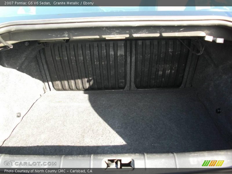 Granite Metallic / Ebony 2007 Pontiac G6 V6 Sedan