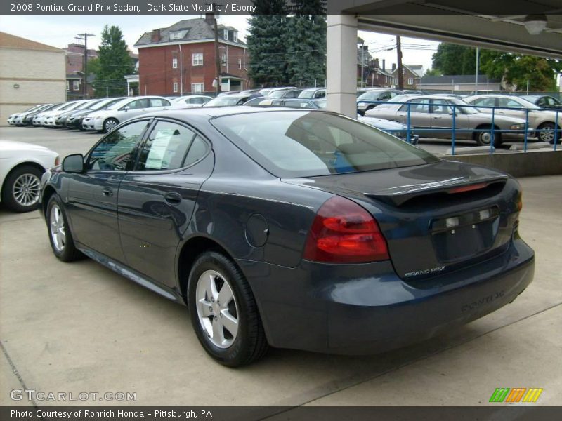 Dark Slate Metallic / Ebony 2008 Pontiac Grand Prix Sedan