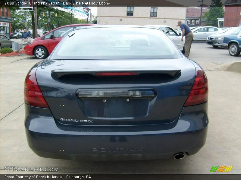 Dark Slate Metallic / Ebony 2008 Pontiac Grand Prix Sedan