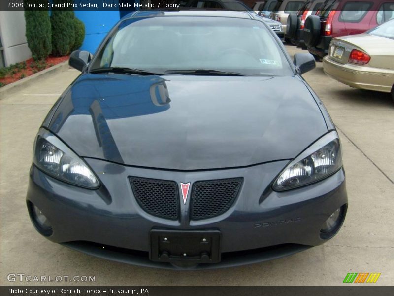 Dark Slate Metallic / Ebony 2008 Pontiac Grand Prix Sedan