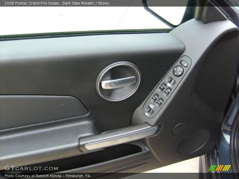 Dark Slate Metallic / Ebony 2008 Pontiac Grand Prix Sedan