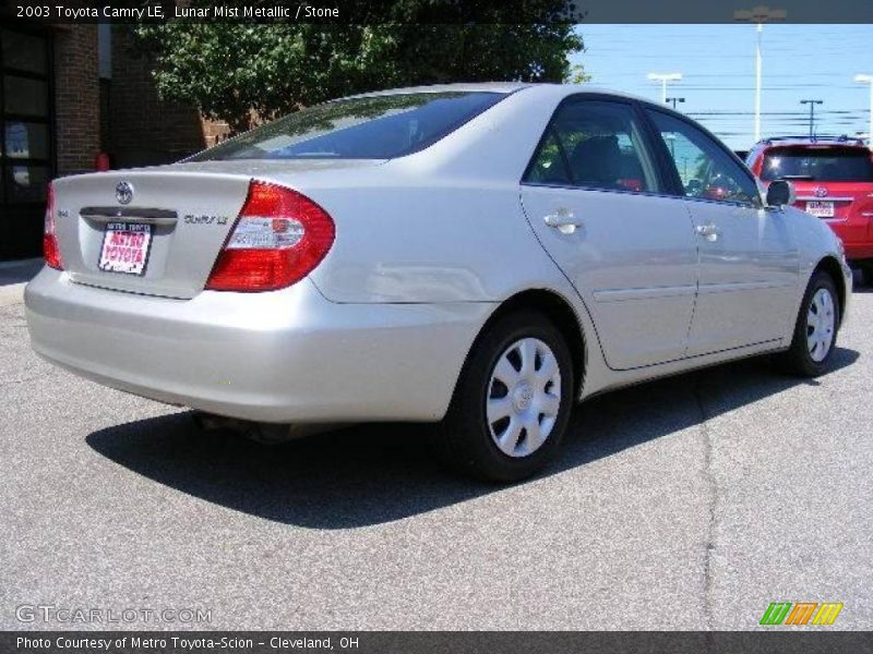 Lunar Mist Metallic / Stone 2003 Toyota Camry LE