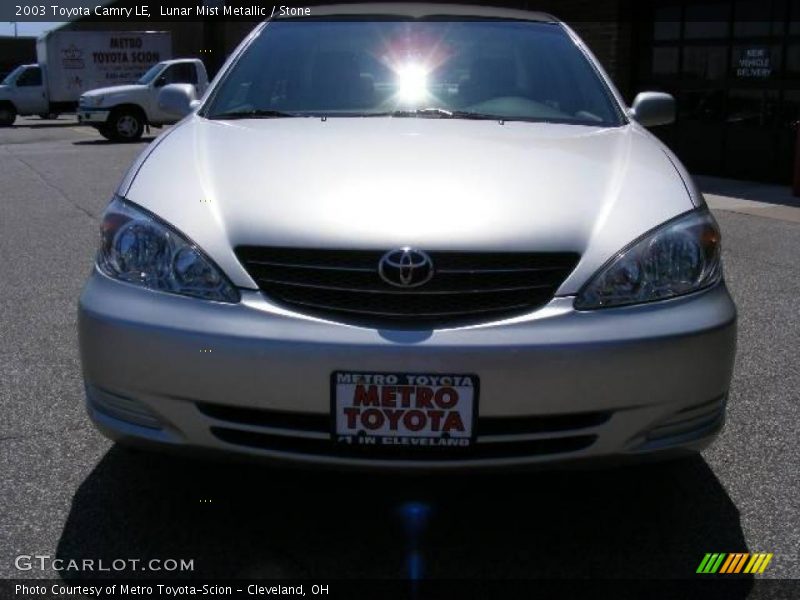 Lunar Mist Metallic / Stone 2003 Toyota Camry LE