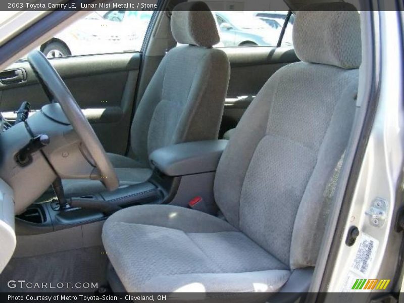 Lunar Mist Metallic / Stone 2003 Toyota Camry LE