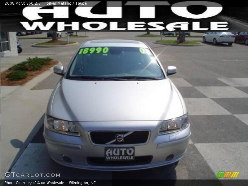 Silver Metallic / Taupe 2008 Volvo S60 2.5T