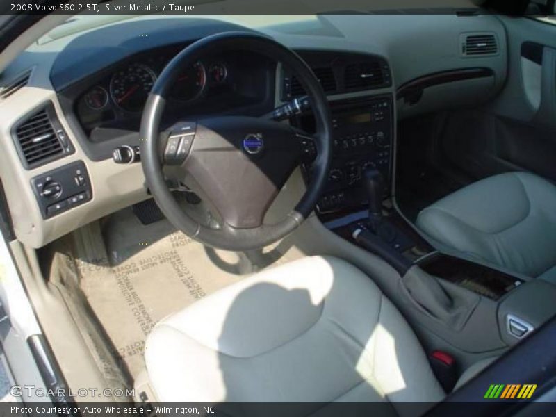 Silver Metallic / Taupe 2008 Volvo S60 2.5T
