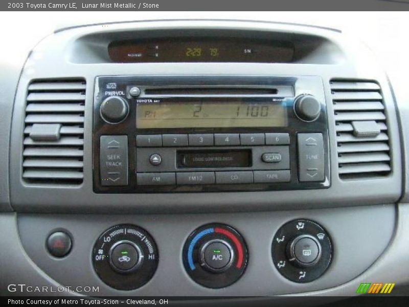 Lunar Mist Metallic / Stone 2003 Toyota Camry LE