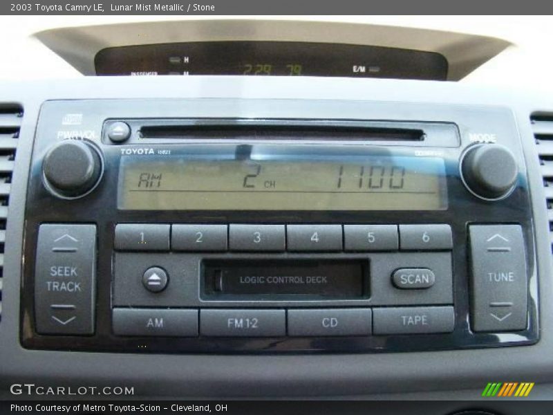 Lunar Mist Metallic / Stone 2003 Toyota Camry LE