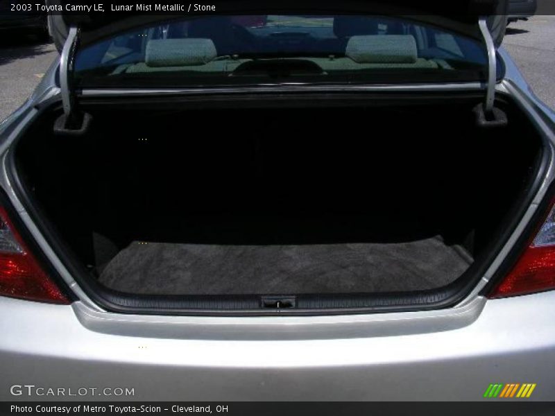 Lunar Mist Metallic / Stone 2003 Toyota Camry LE