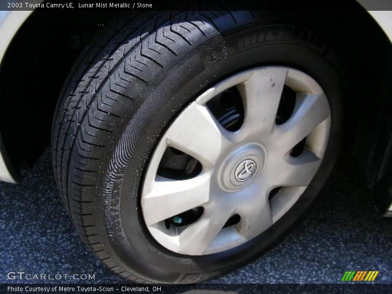 Lunar Mist Metallic / Stone 2003 Toyota Camry LE
