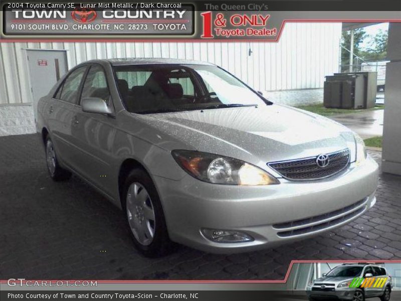 Lunar Mist Metallic / Dark Charcoal 2004 Toyota Camry SE